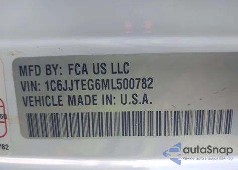 2021 Jeep Gladiator Mojave 4X4 from USA, damaged, VIN 1C6JJTEG6ML500782